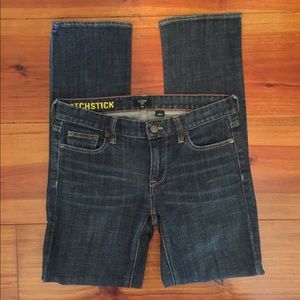 J. Crew ‘Matchstick’ (Stretch) Jeans Sz 27x30.5